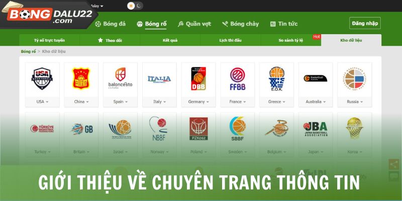 Giới thiệu trang thông tin