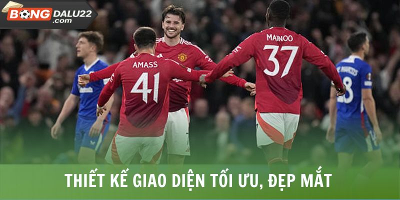 Thiết kế giao diện tối ưu, đẹp mắt