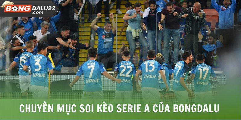 Chuyên mục soi kèo Serie A của BONGDALU
